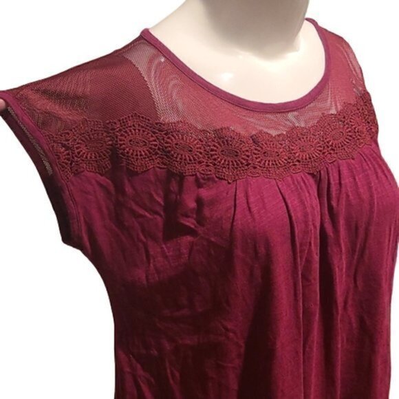 [Lane Bryant] Sheer Top Short Sleeve - Size 14/16 - Picture 3 of 10